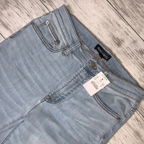 J Crew Mercantile High Rise Skinny Jeans 25,28 NWT - Picture 2 of 7